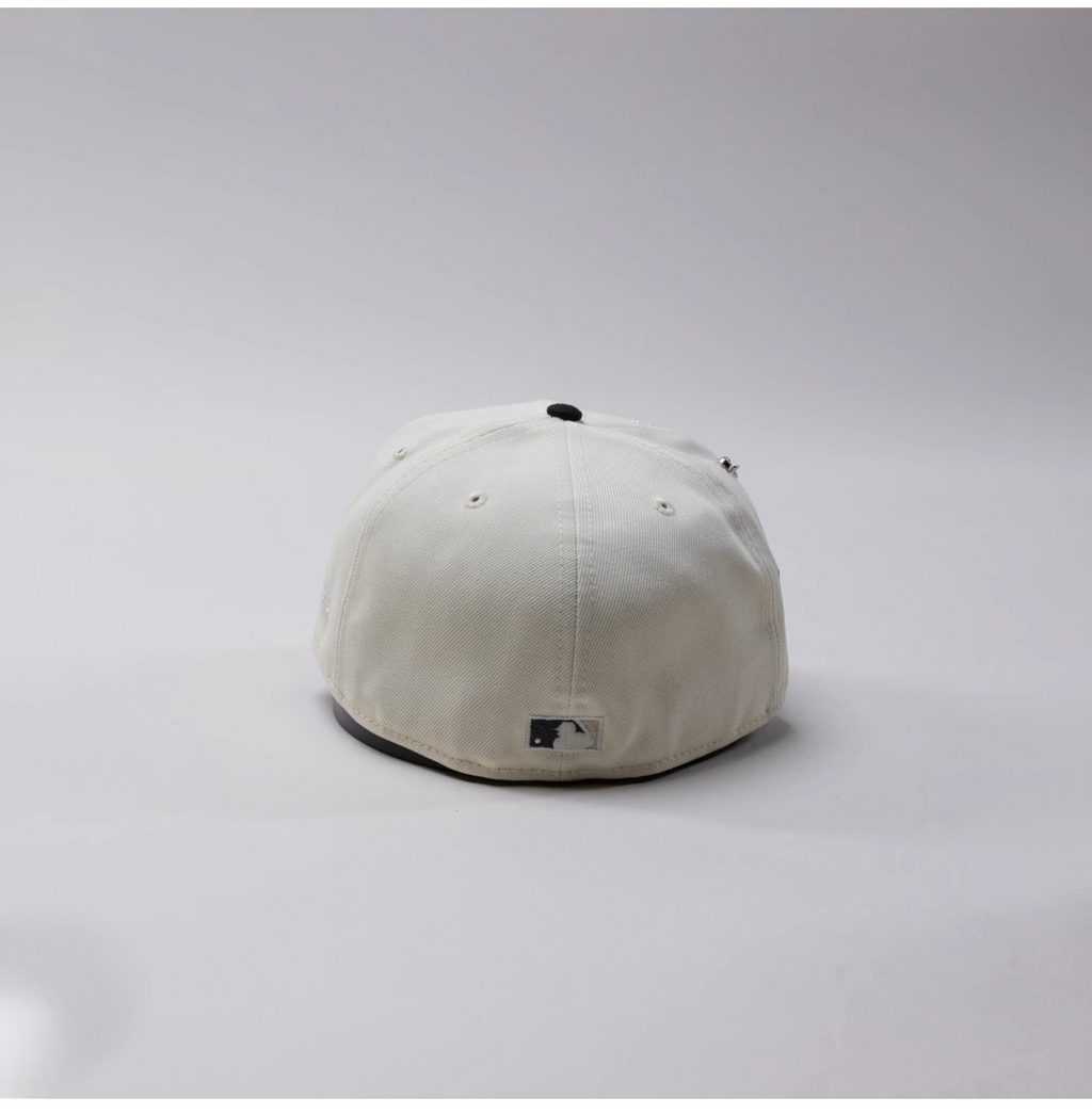 NEW ERA 59FIFTY A-FRAME CHROMED AND BLACK LOS ANGELES DODGERS