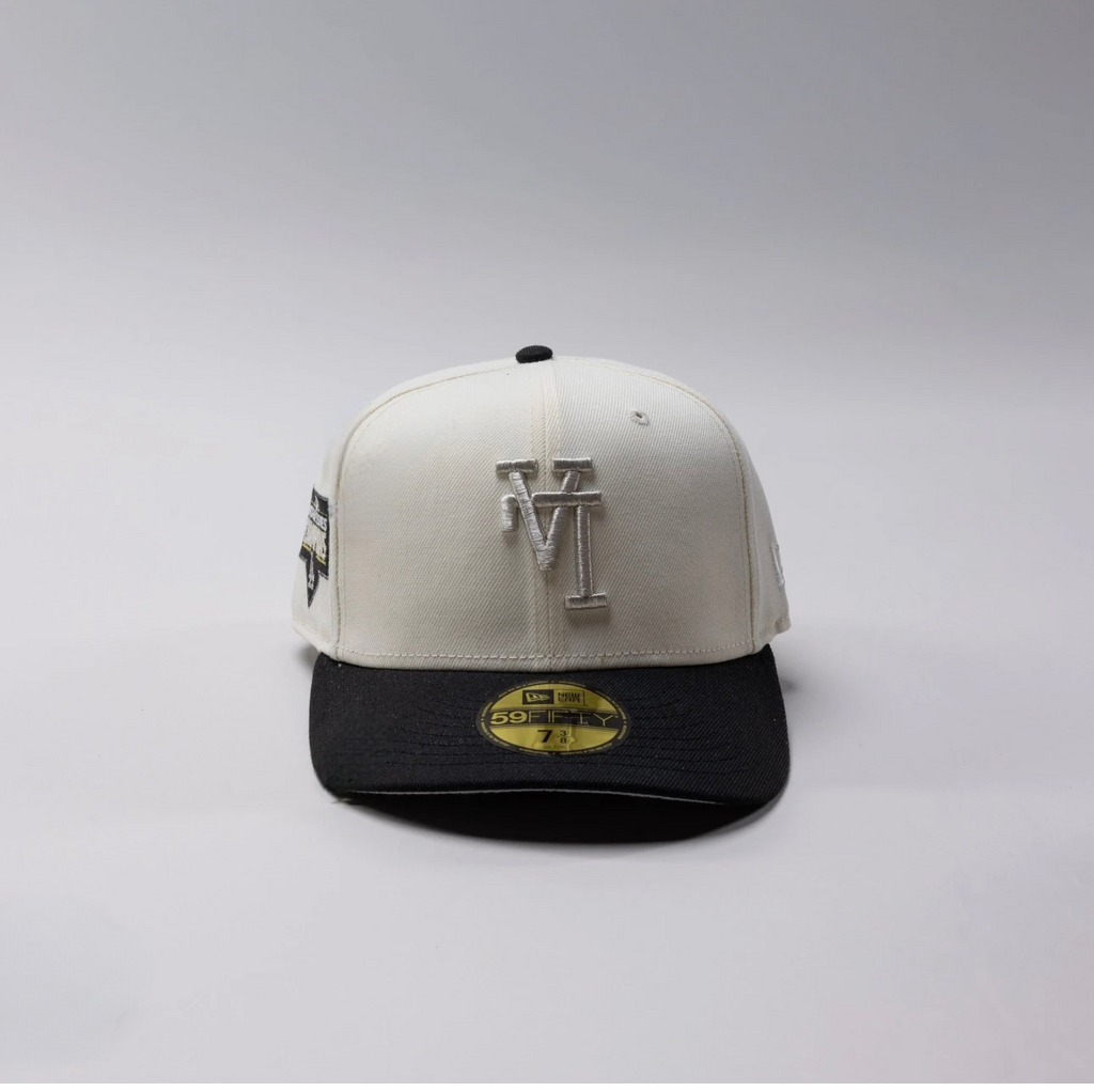 NEW ERA 59FIFTY A-FRAME CHROMED AND BLACK LOS ANGELES DODGERS