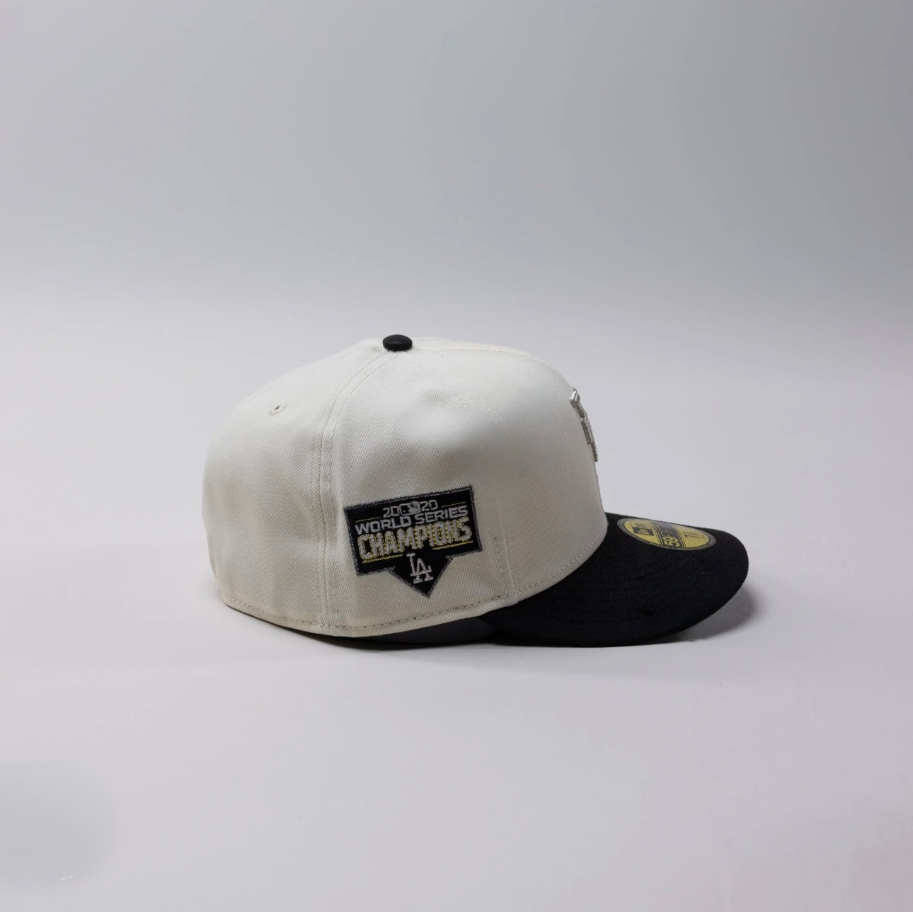 NEW ERA 59FIFTY A-FRAME CHROMED AND BLACK LOS ANGELES DODGERS