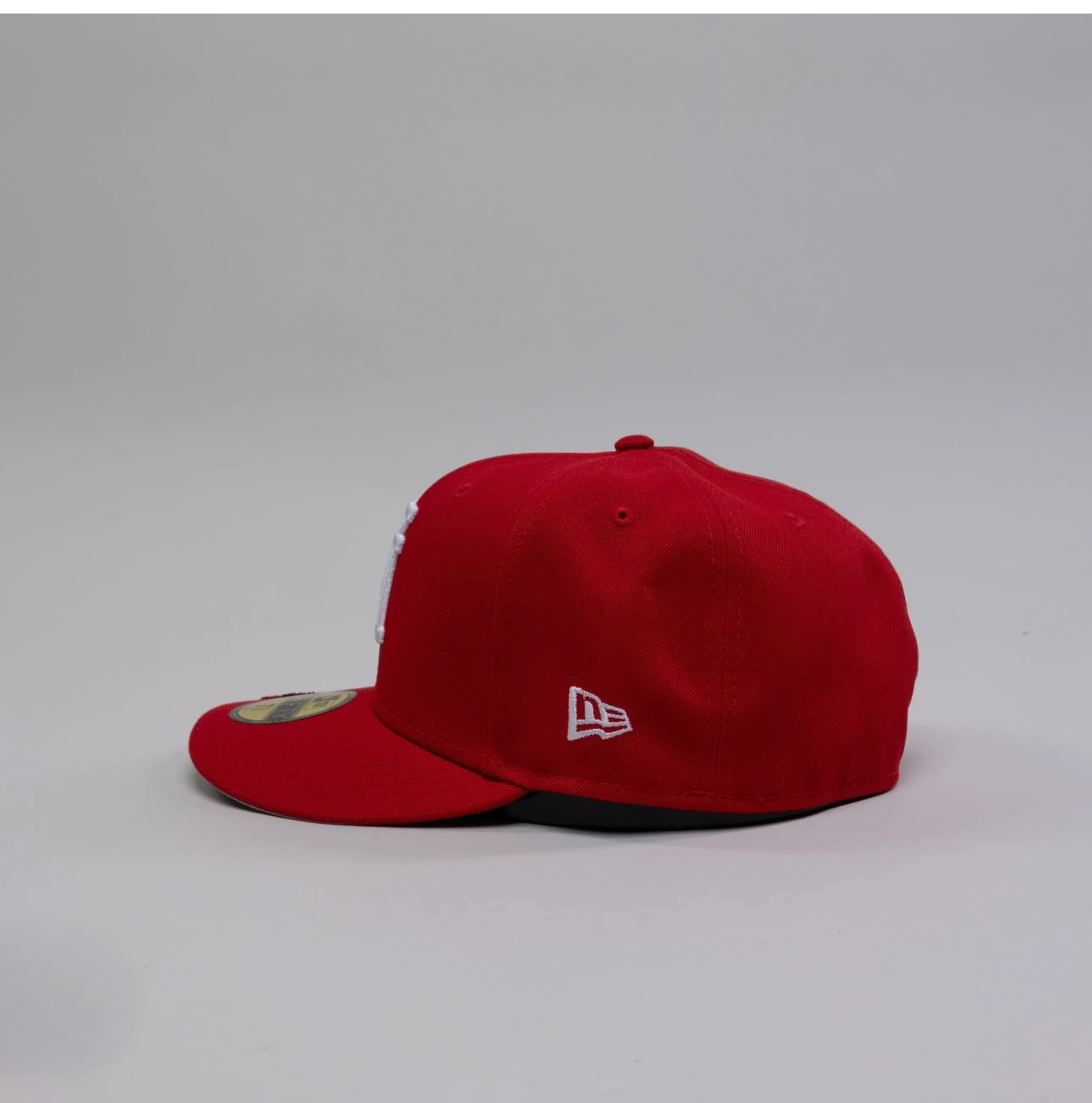 NEW ERA 59FIFTY RED LOS ANGELES REVERSED