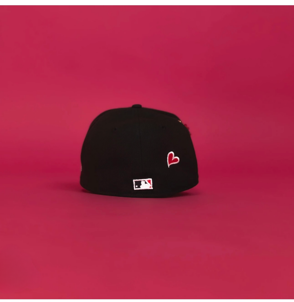 NEW ERA 59FIFTY ATLANTA BRAVES BLACK & RED