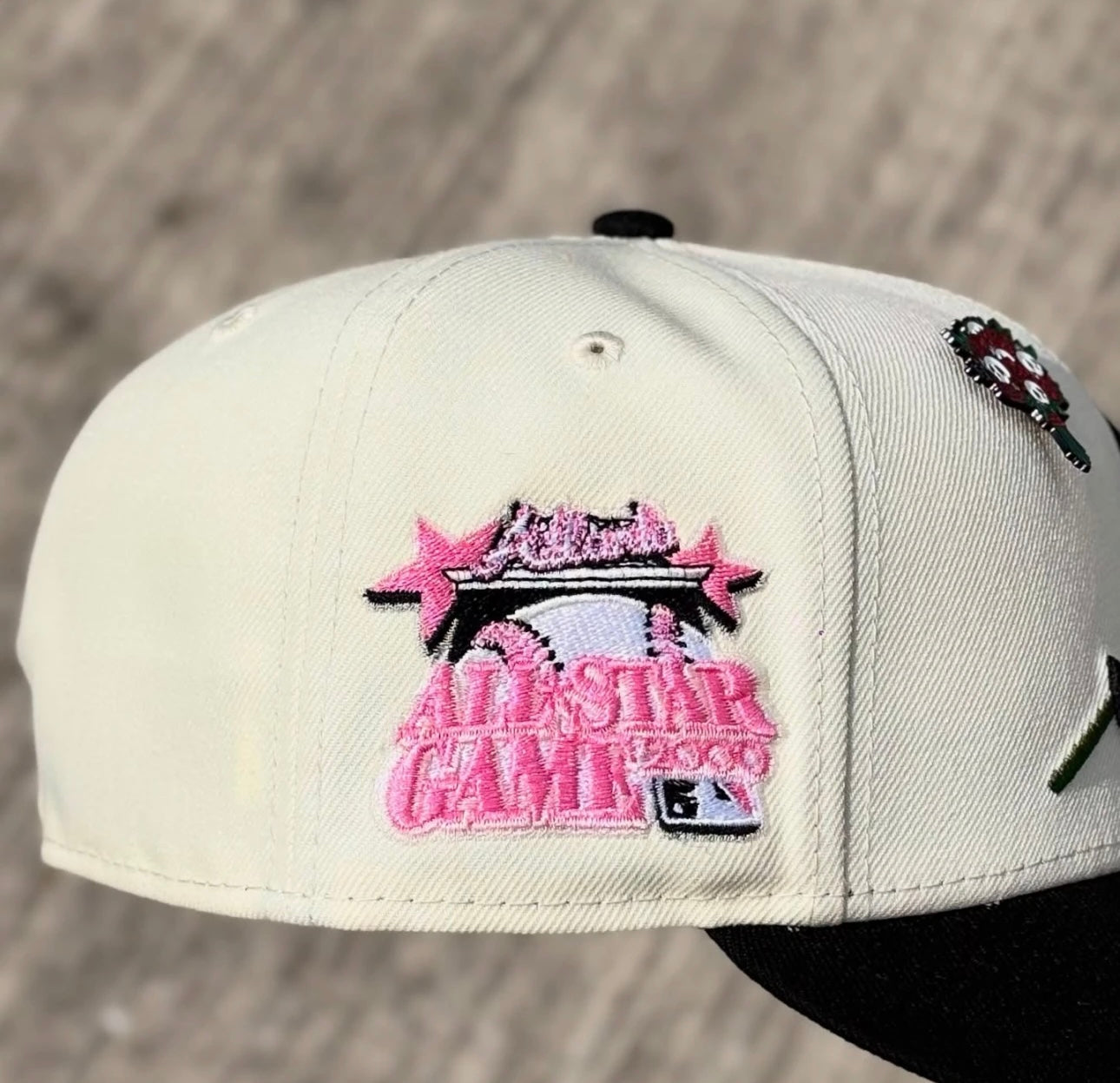 NEW ERA 59FIFTY ATLANTA BRAVES EDITION FLORAL PINK