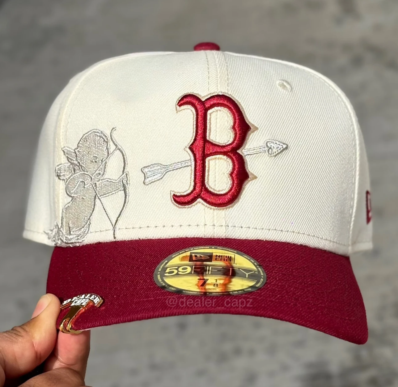 NEW ERA 59FIFTY BOSTON RED SOX CUPID EDITION