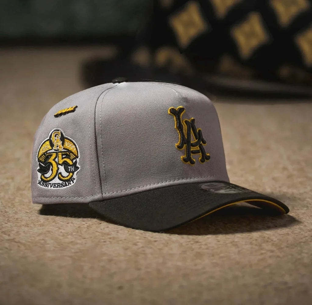 NEW ERA 59FIFTY SNAPBACK LOS ANGELES DODGERS BLACK & GOLD