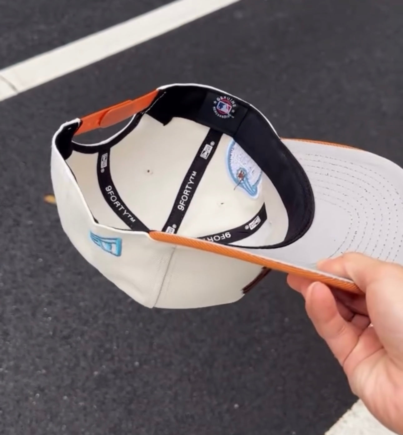 NEW ERA 9FORTY A-FRAME CHROME TWO TONE