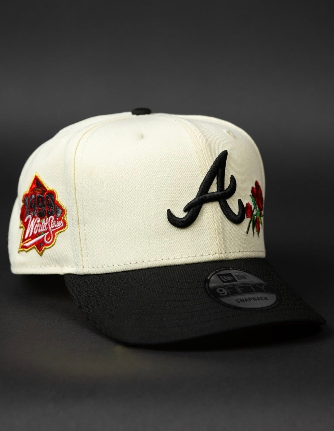 NEW ERA 9FIFTY SNAPBACK EDITION ATLANTA BRAVES RED ROSES