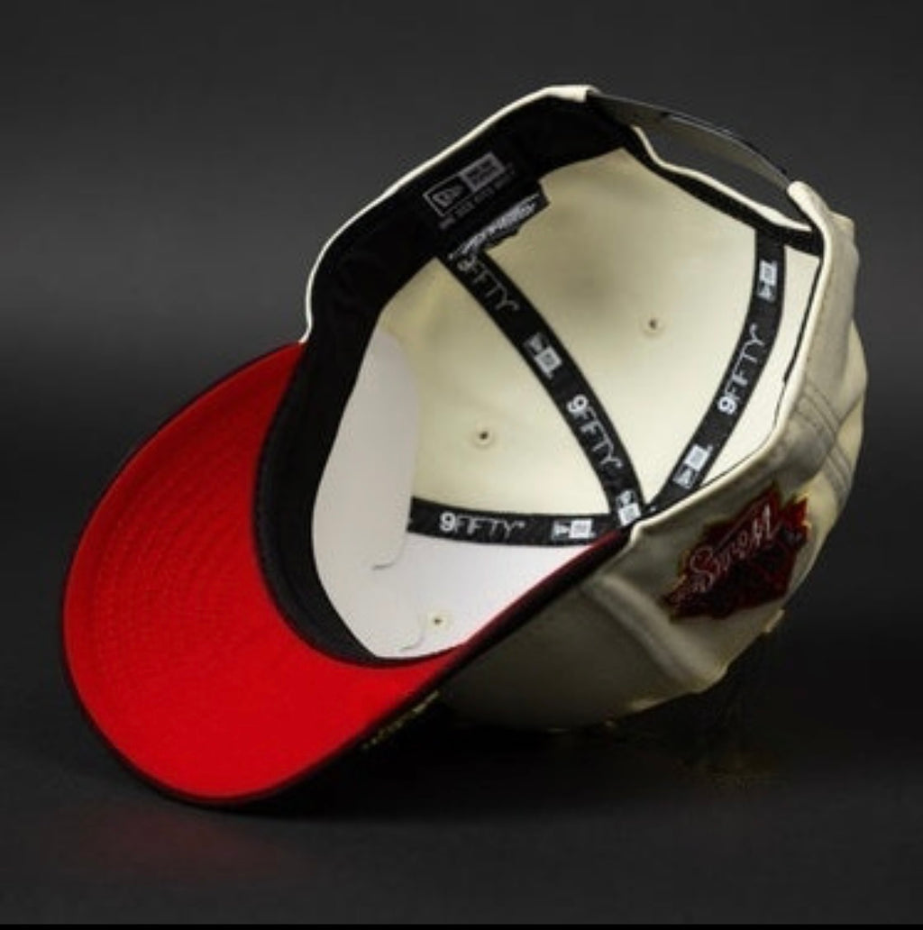 NEW ERA 9FIFTY SNAPBACK EDITION ATLANTA BRAVES RED ROSES