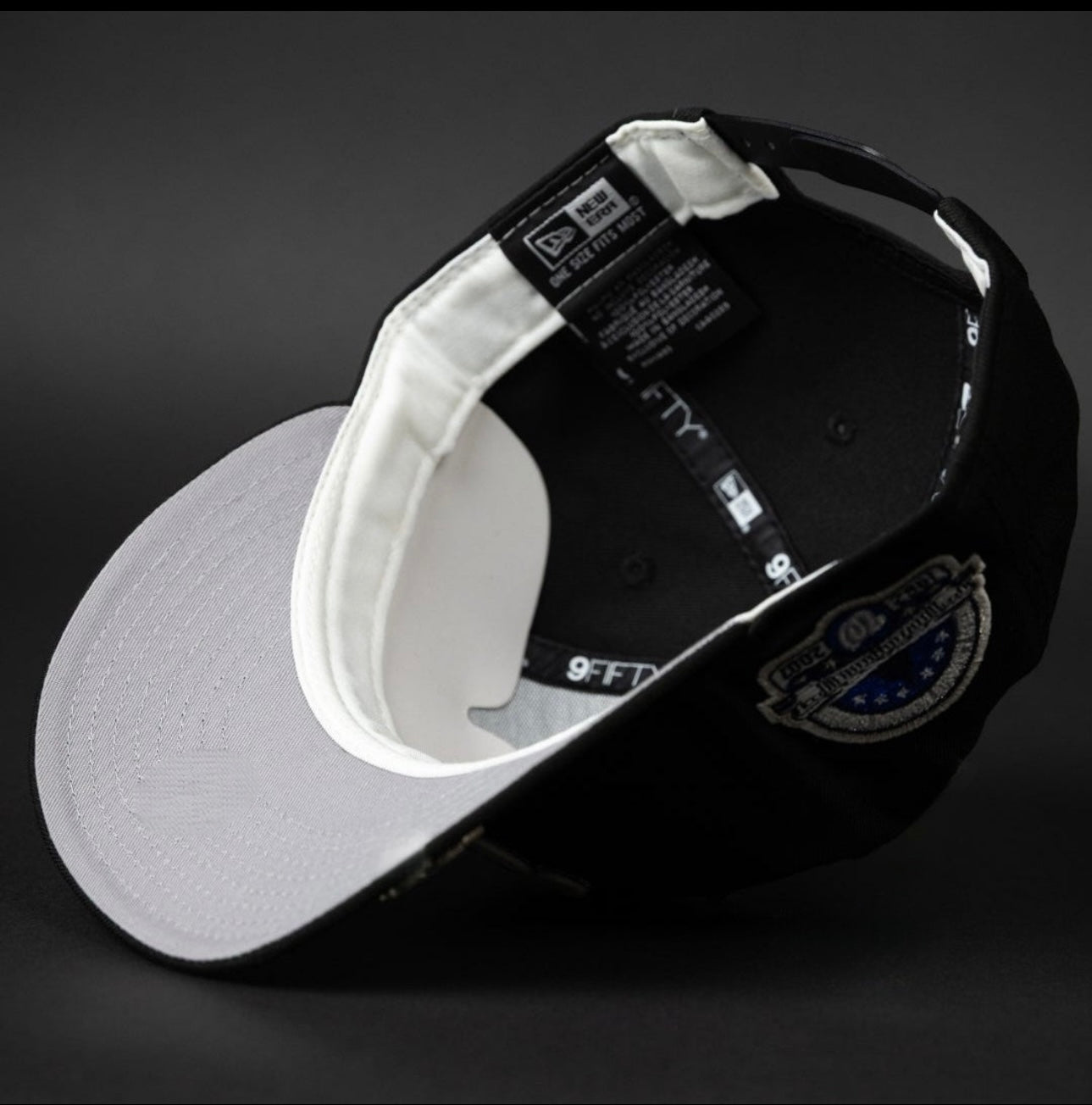 NEW ERA 9FIFTY SNABPACK WASHINGTON NATIONALS BLACK & WHITE