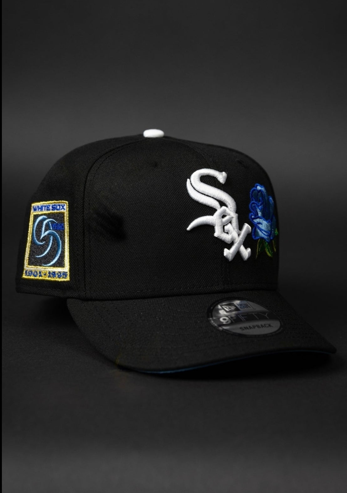 NEW ERA 9FIFTY SNAPBACK CHICAGO WHITE SOX EDITION BLUE ROSE