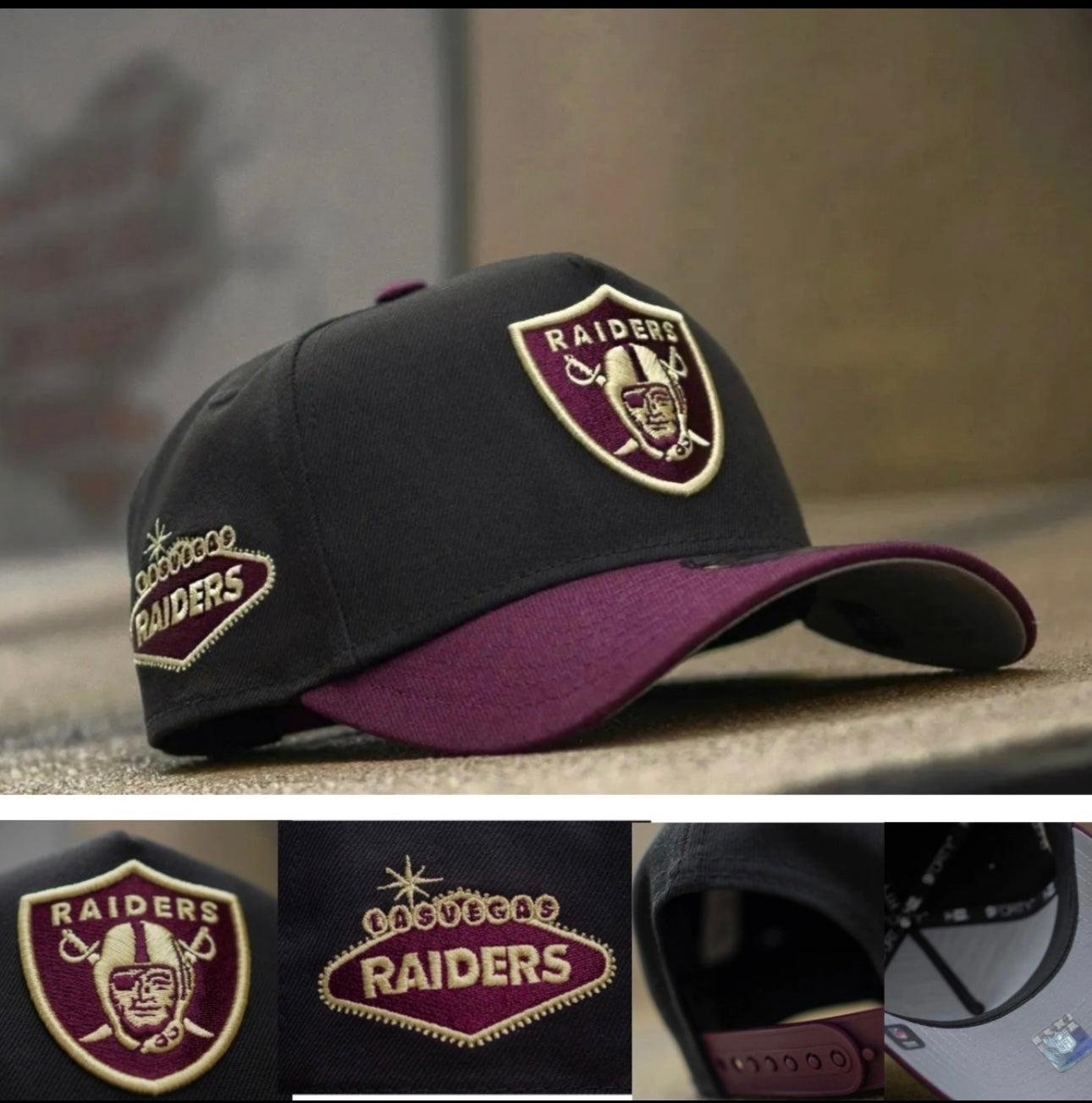NEW ERA 9FIFTY SNAPBACK LAS VEGAS RAIDERS